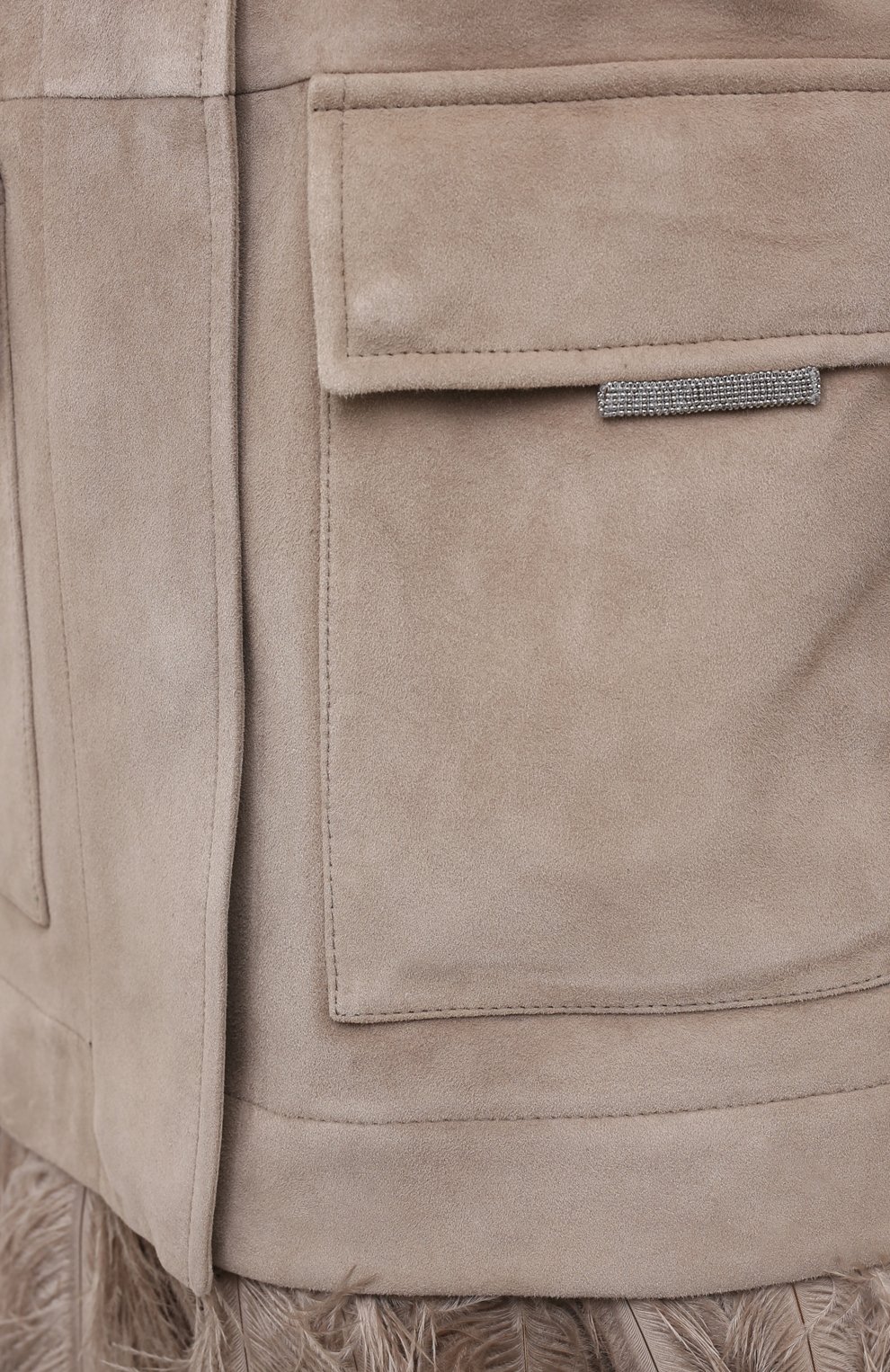 Замшевая куртка BRUNELLO CUCINELLI, арт. MPCAI2982, фото 5