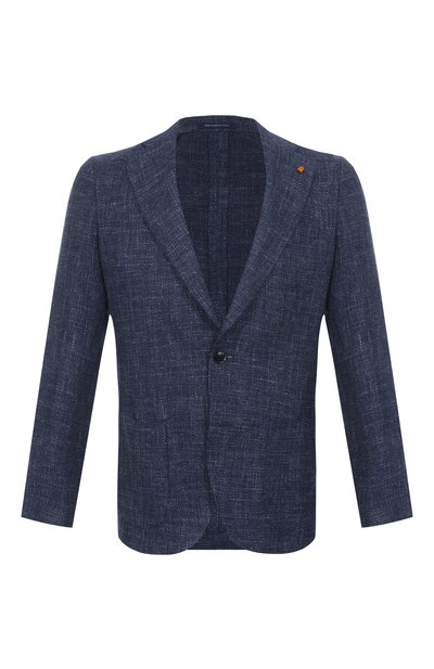 Мужской пиджак из шерсти и шелка SARTORIA LATORRE, арт. EF74/UH0404