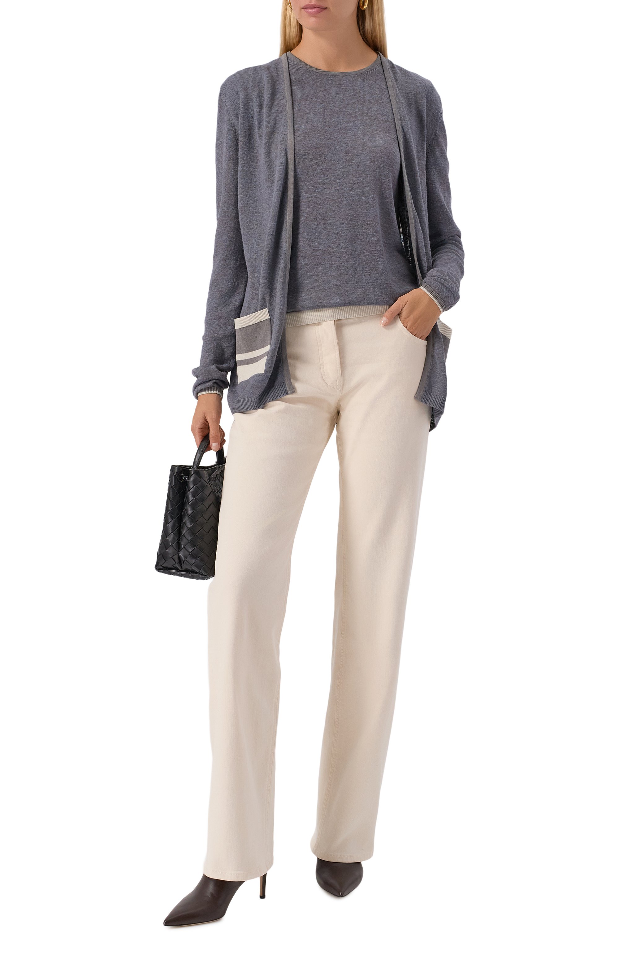 Комплект из кардигана и пуловера GIORGIO ARMANI, арт. 3KAZ01/AM57Z, фото 2