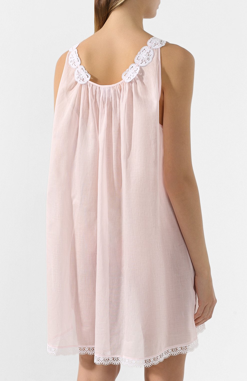 Хлопковая сорочка CELESTINE розового цвета по цене 24850 руб., арт. 30002535/ELLA-1 BD, фото 4 Хлопковая сорочка CELESTINE, арт. 30002535/ELLA-1 BD, фото 4