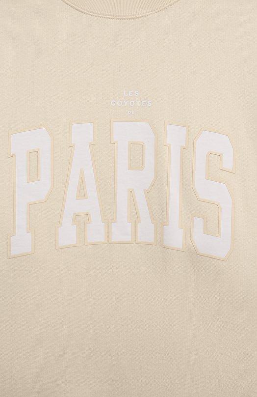 Хлопковый свитшот Les Coyotes de Paris 3