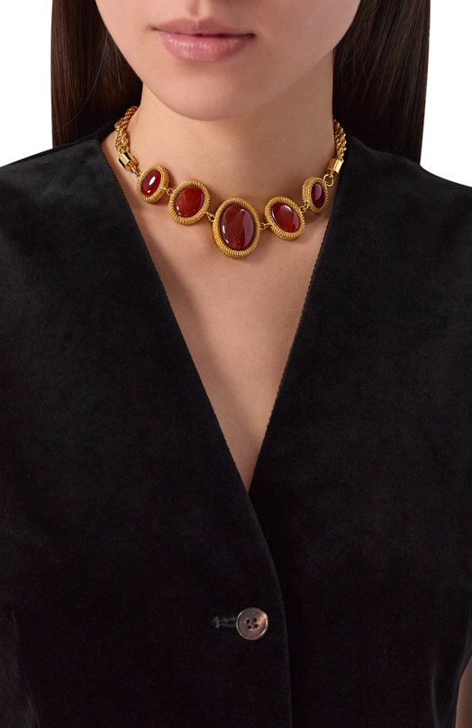 Колье Crystalline Jewellery 200 Красный  200 Фото 2