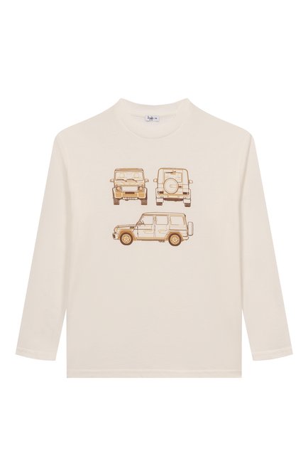 Хлопковый лонгслив IL GUFO, арт. A25GTA0023MF002/10-14