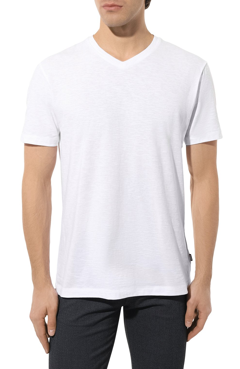 Хлопковая футболка BOSS, арт. 50468433, фото 3