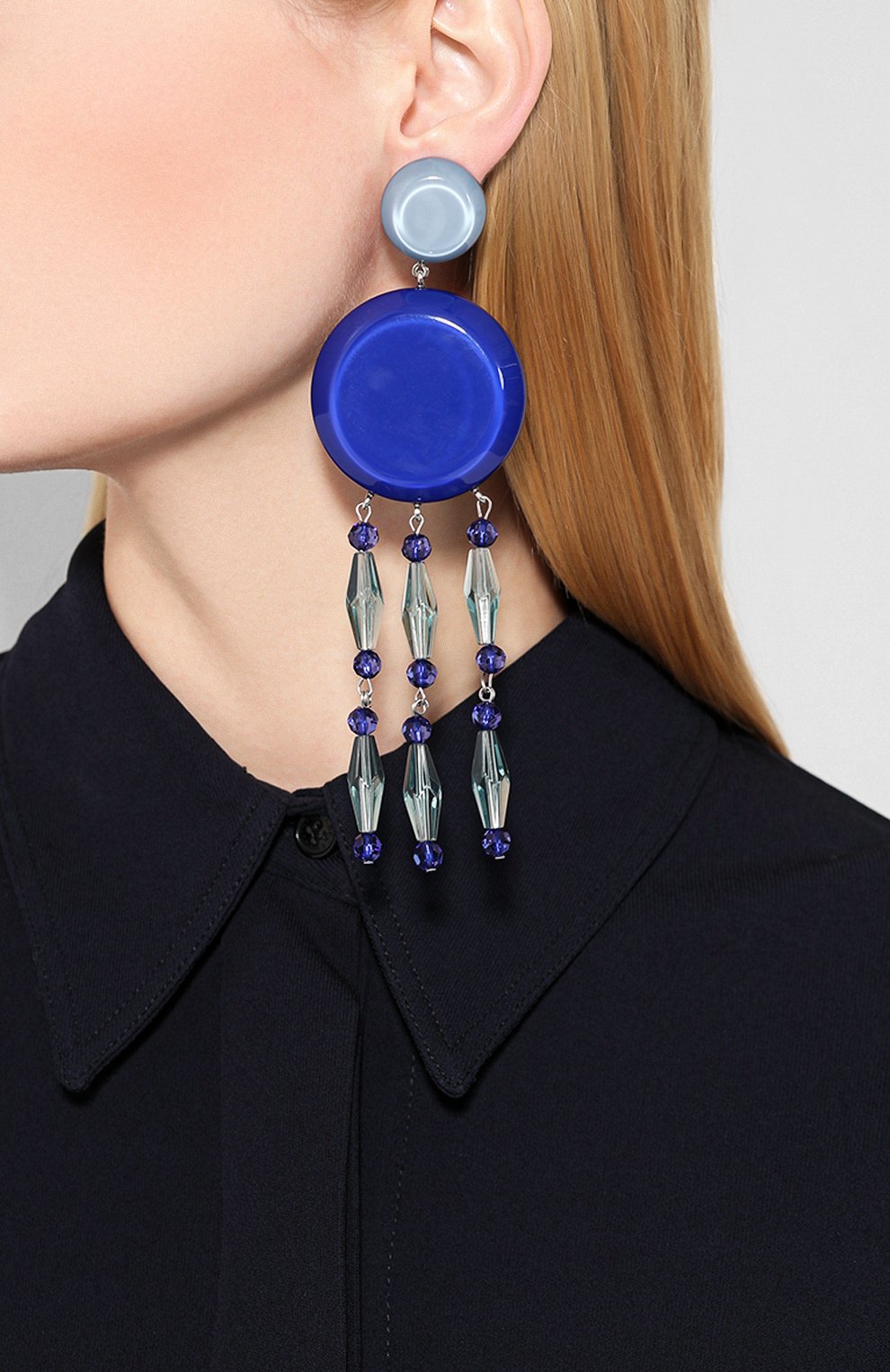 Серьги-клипсы GIORGIO ARMANI, арт. 61C613/9A763, фото 2