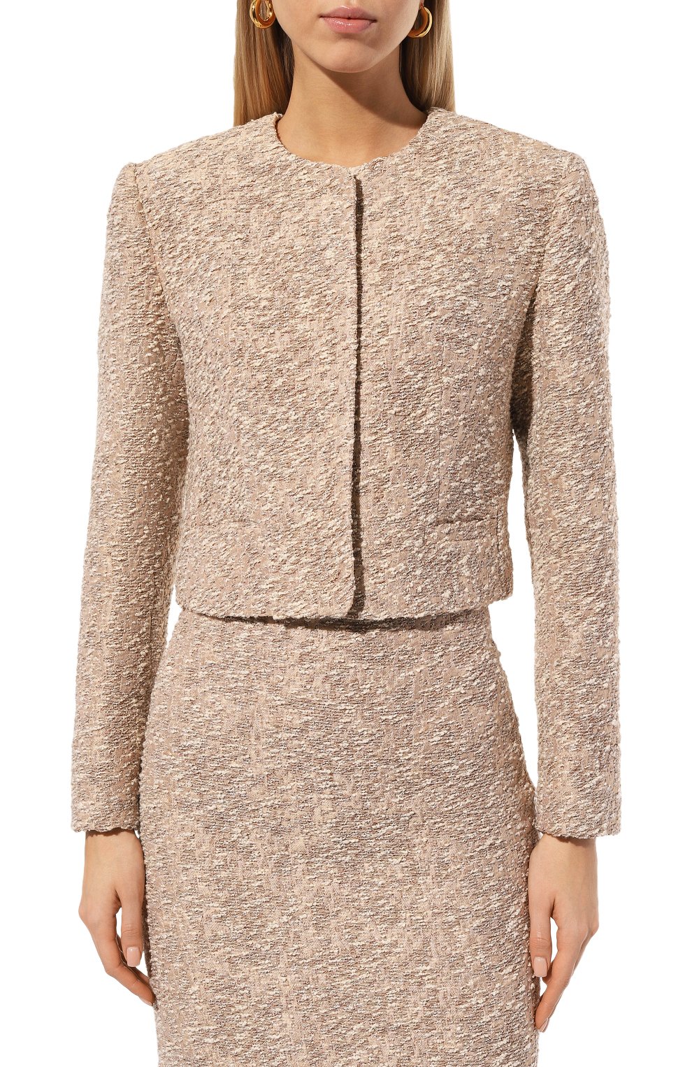 Жакет из хлопка и шелка AKHMADULLINA, арт. 1225.3JT824/C102, фото 3