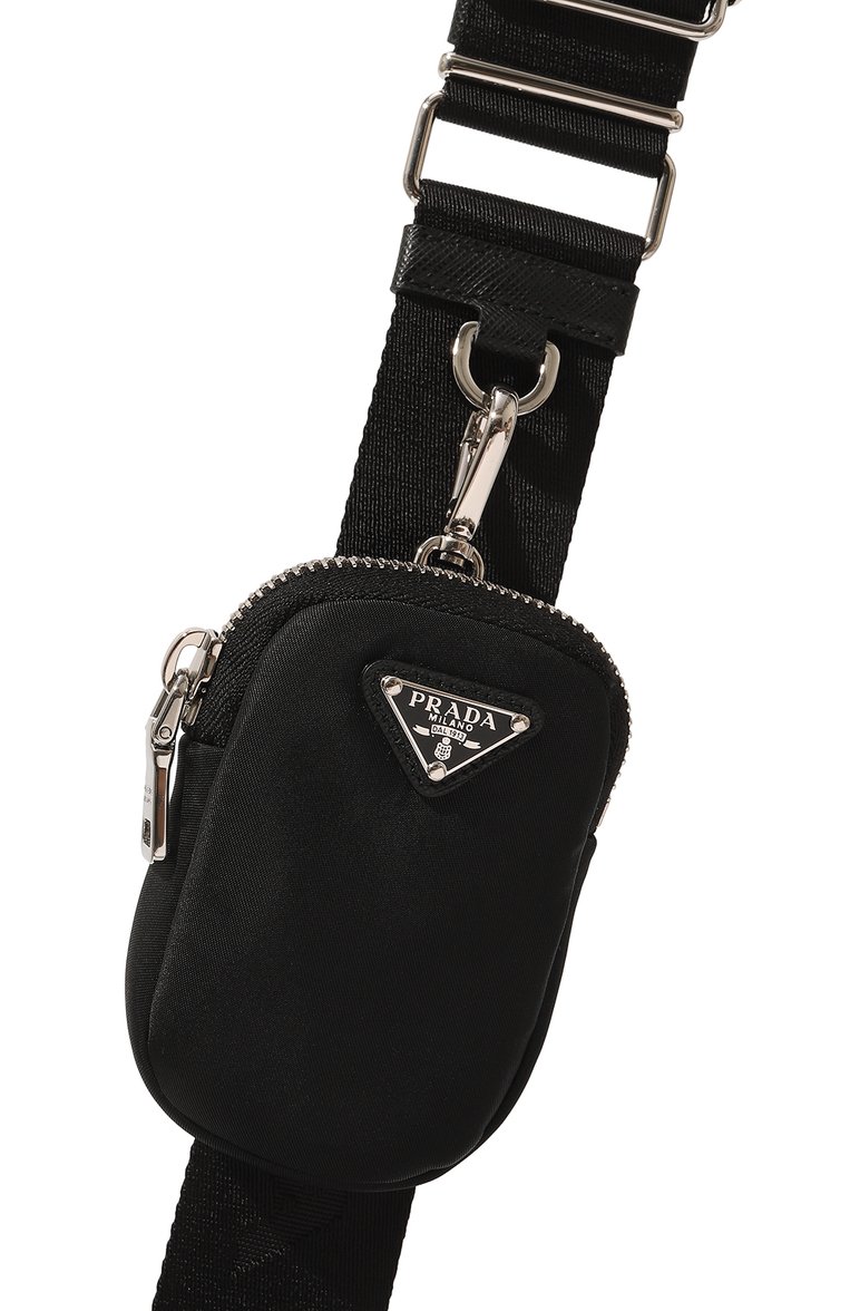 Женского коврик для йоги PRADA черного цвета, арт. 2XD013-2DYQ-F0002 | Фото 5 (Материал: Синтетический материал; Нос: Не проставлено; Региональные ограничения белый список (Axapta Mercury): Не проставлено)