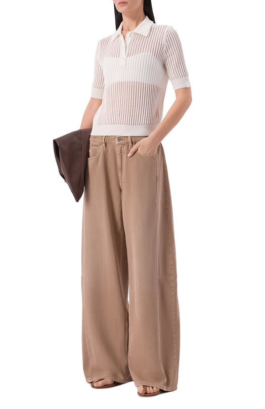 Джинсы Duna AG Adriano Goldschmied W0194-172 Бежевый  W0194-172 Фото 2