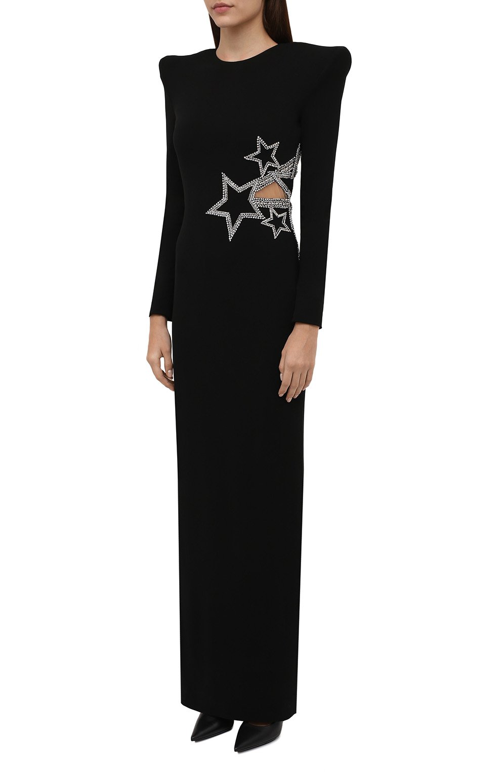 Платье из вискозы BALMAIN, арт. WF1RR000/P087, фото 3