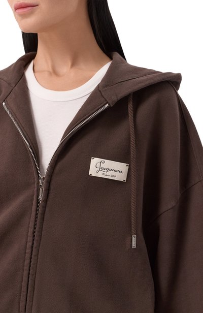 Хлопковая толстовка JACQUEMUS, арт. 26HH0U00314/AJ00325, фото 5