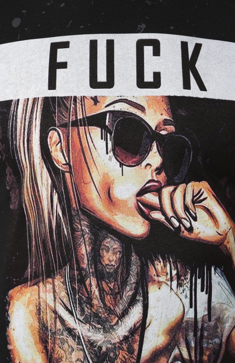 Хлопковая футболка BISIBIGLIO, арт. DIT0 FUCK/MAC, фото 5