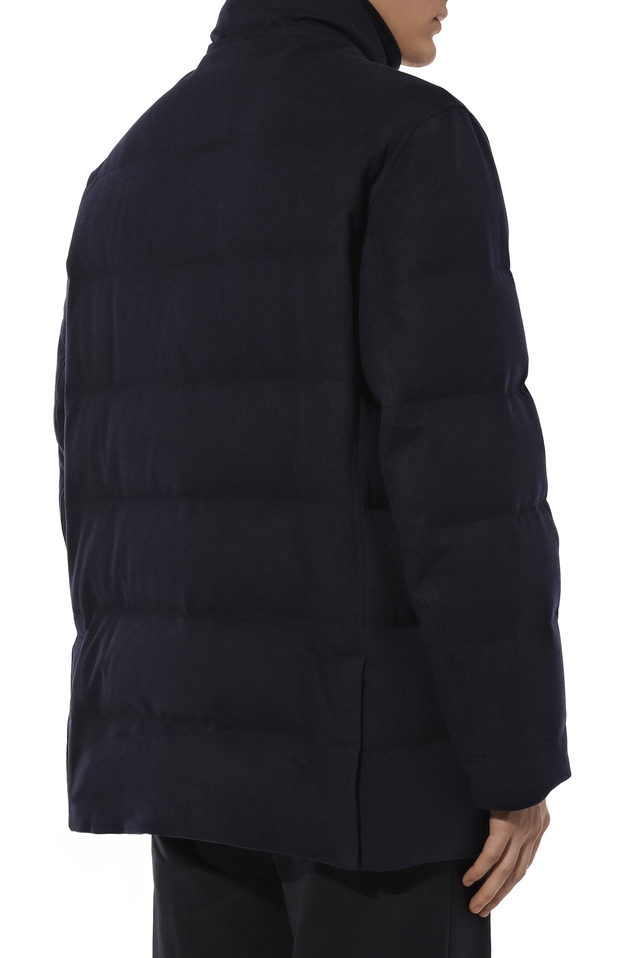 Шерстяной пуховик BRUNELLO CUCINELLI, арт. MM4631823, фото 4