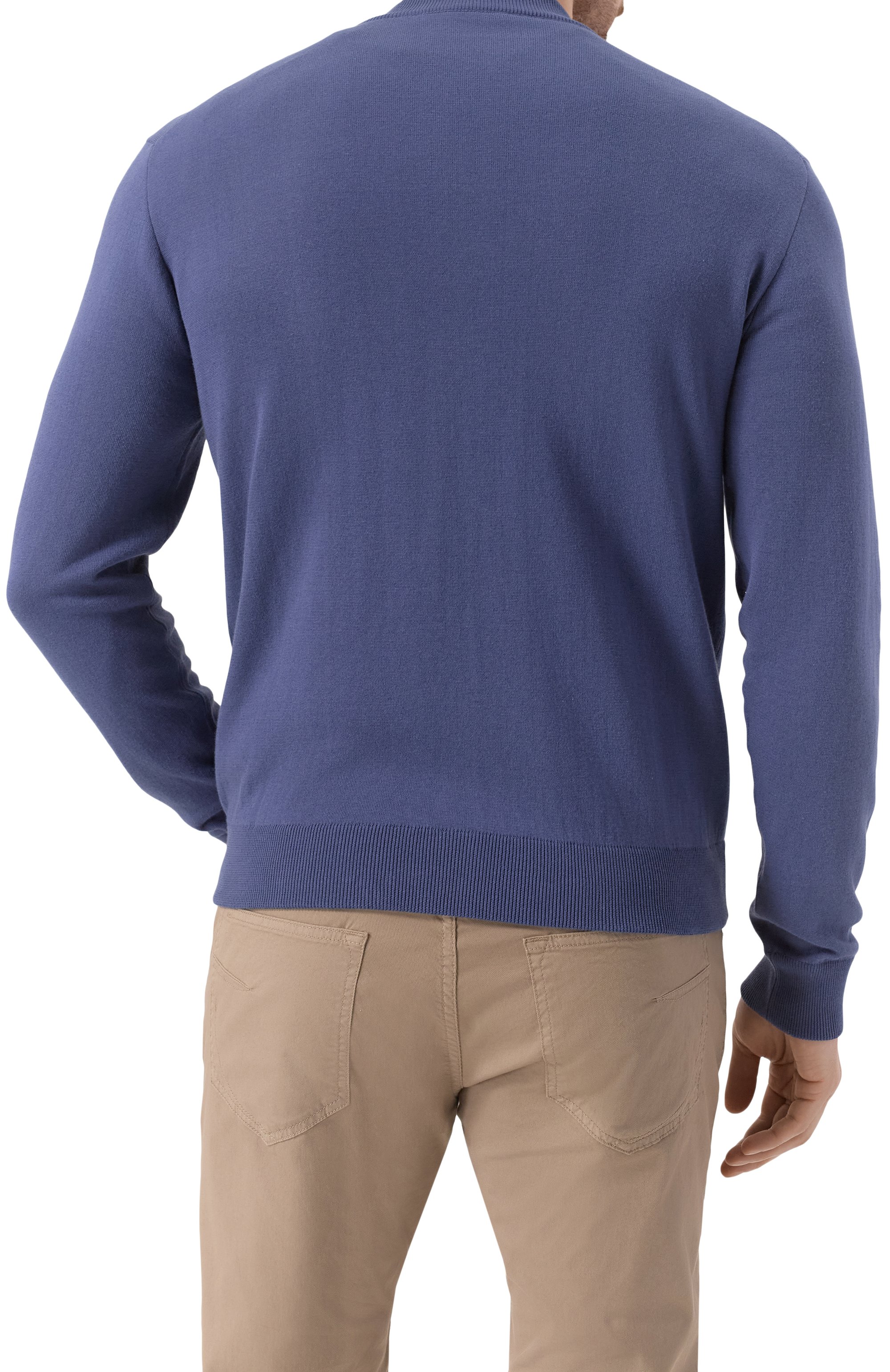 Кардиган из хлопка и льна CORNELIANI, арт. 25M590-2525175, фото 4