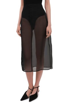 Шелковая юбка JIL SANDER, арт. JSWS356480-WS282500, фото 3