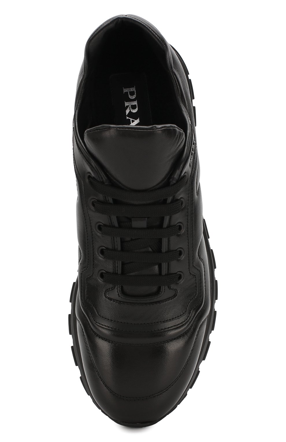 Кожаные кроссовки PRADA, арт. 4E3388-A3B-F0002, фото 5