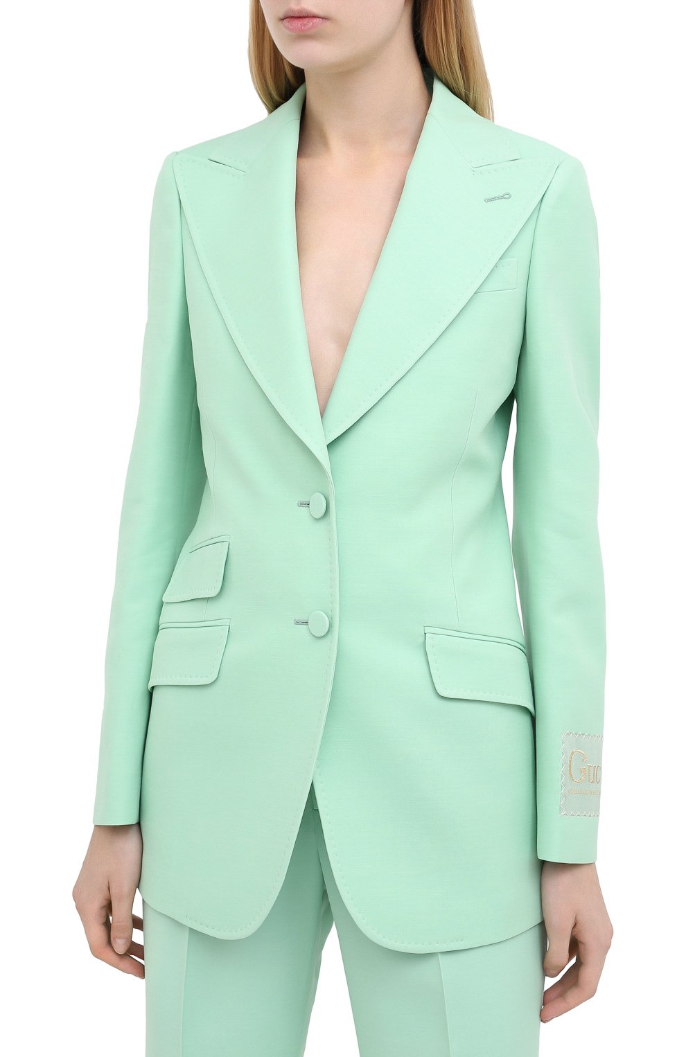 Жакет из шелка и шерсти GUCCI, арт. 632983/ZAD88, фото 3