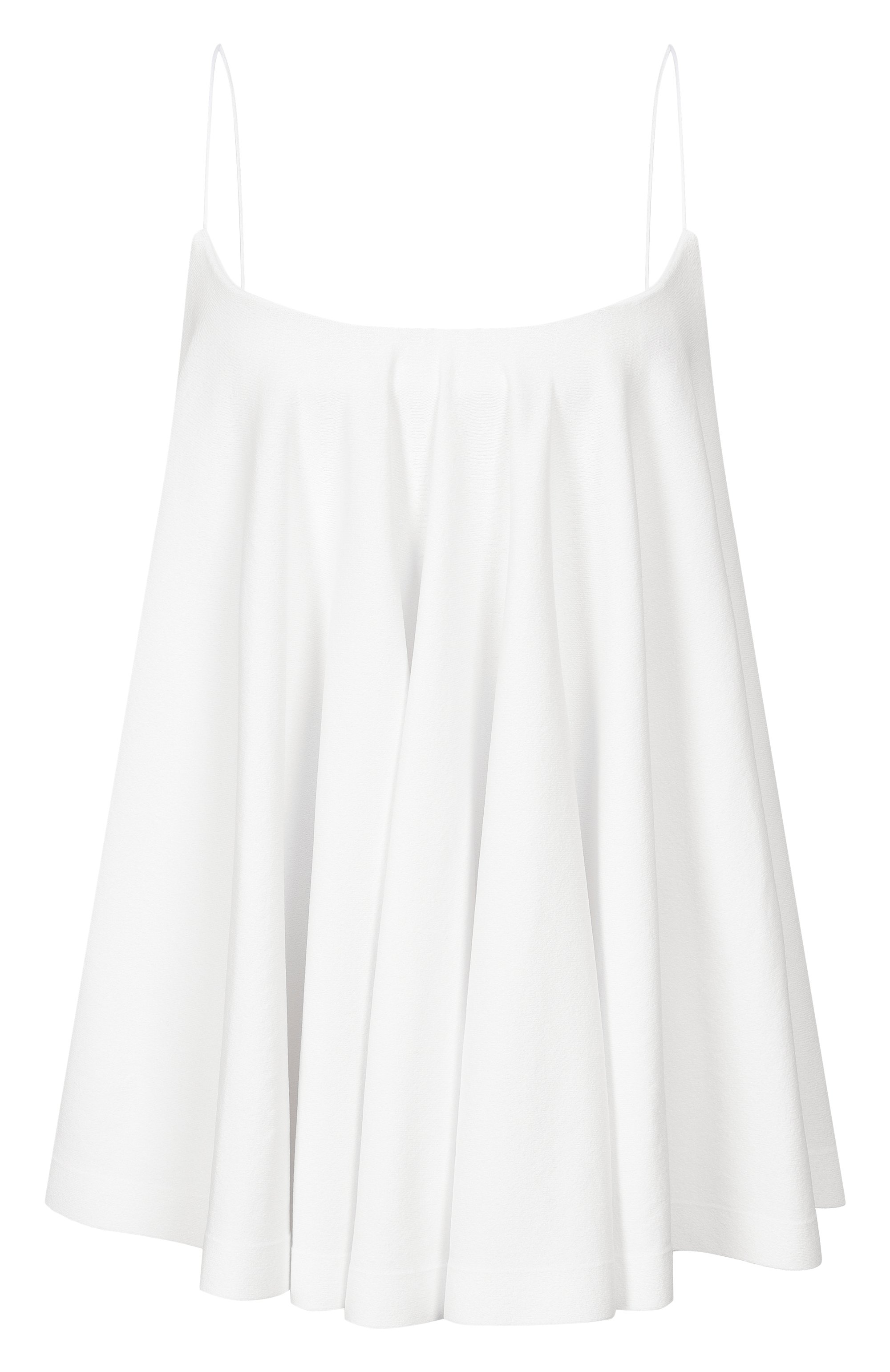 Топ из вискозы JACQUEMUS белого цвета по цене 57150 руб., арт. 26ET0W00903/AK00303, фото 1 Топ из вискозы JACQUEMUS, арт. 26ET0W00903/AK00303, фото 1