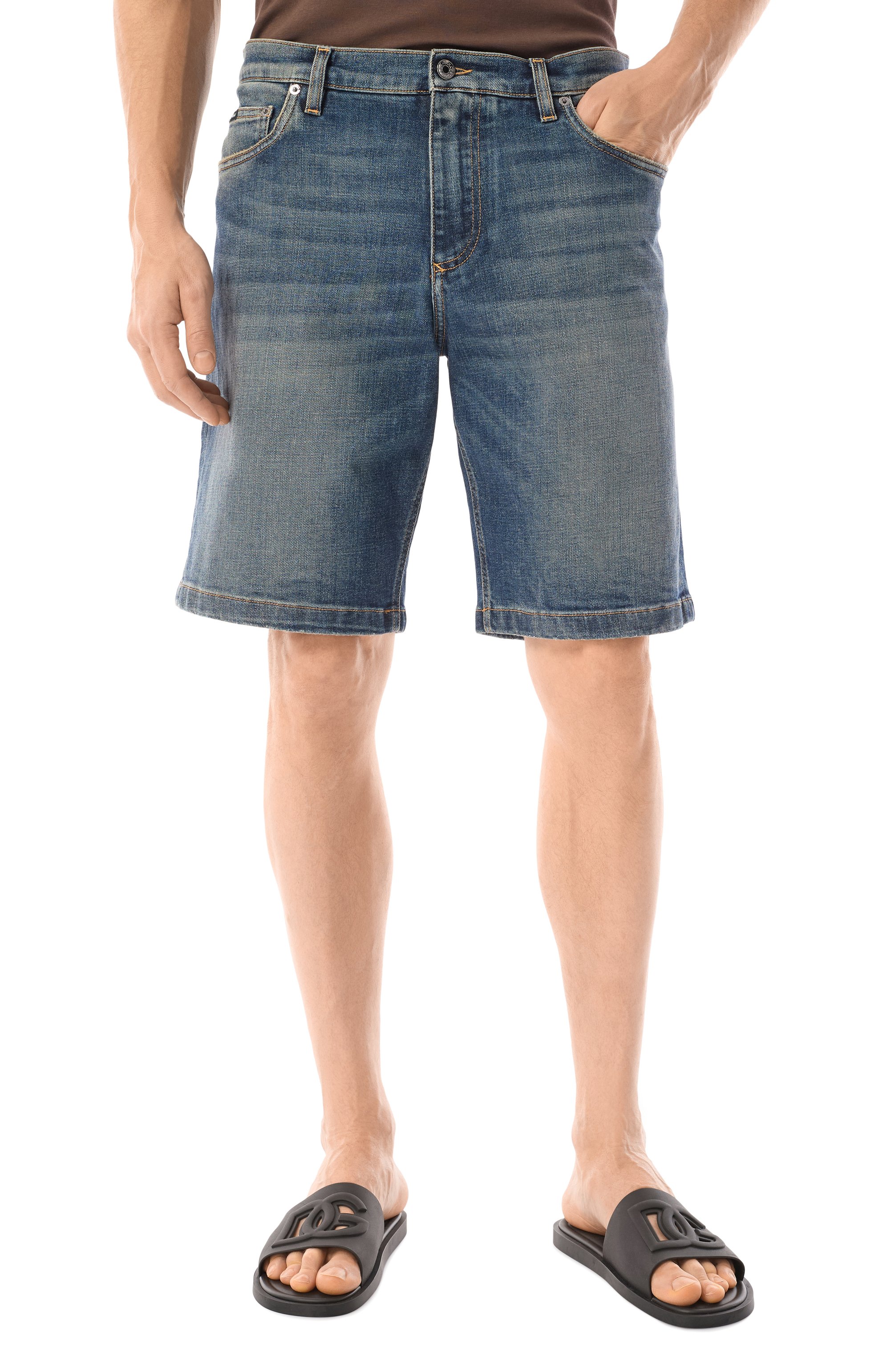 Джинсовые шорты DOLCE & GABBANA, арт. GWNXAD/G8GW9, фото 3