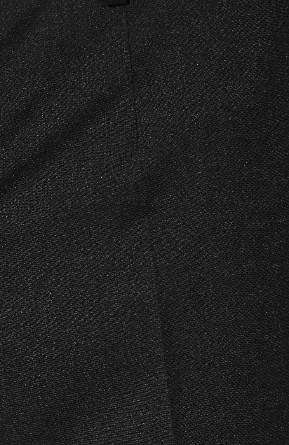 Шерстяные брюки прямого кроя DOLCE & GABBANA темно-серого цвета по цене 51650 руб., арт. GY5WMT/FUBEC, фото 5 Шерстяные брюки прямого кроя DOLCE & GABBANA, арт. GY5WMT/FUBEC, фото 5