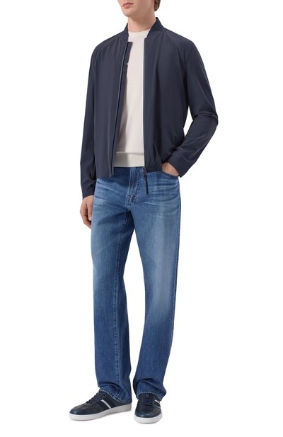 Мужские кожаные кеды retro crest BALLY, арт. MSK0F7/VT006