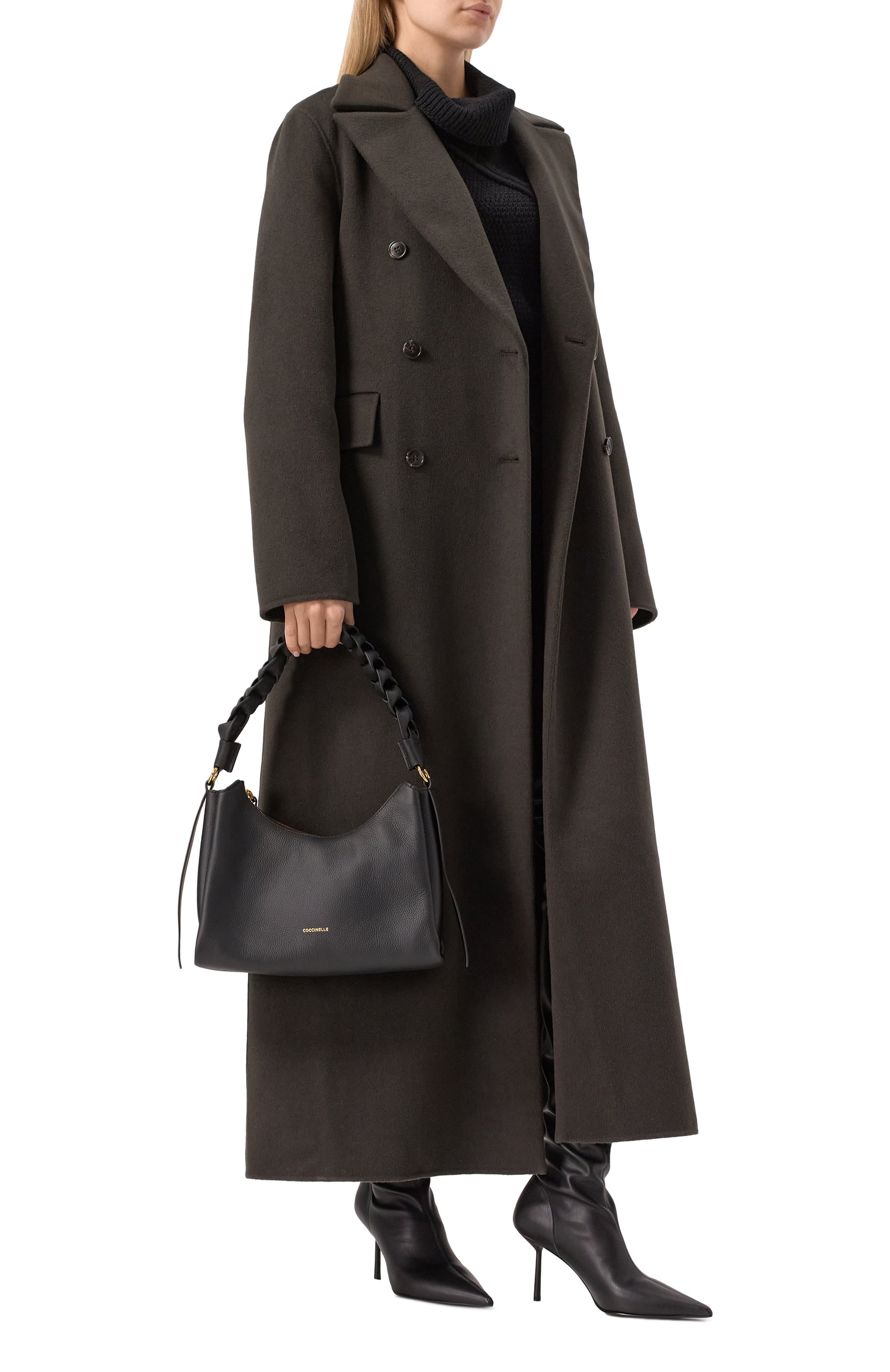 Сумка boheme small COCCINELLE черного цвета по цене 41500 руб., арт. E1M50130301, фото 7 Сумка boheme small COCCINELLE, арт. E1M50130301, фото 7