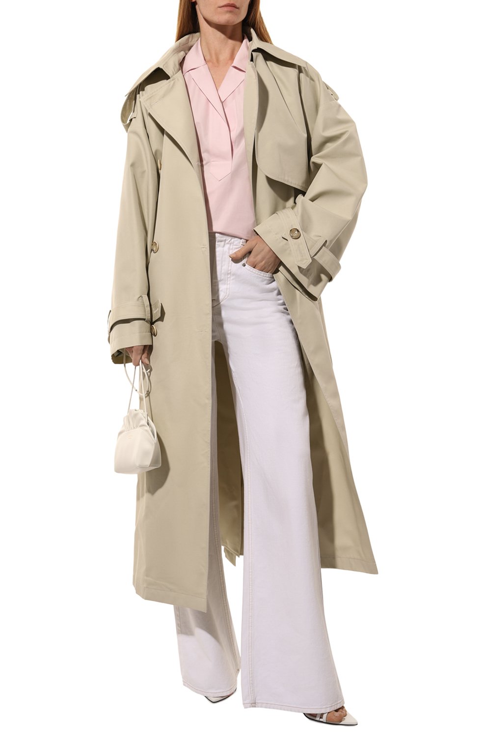 Хлопковая блузка DICE KAYEK, арт. R24C621, фото 2