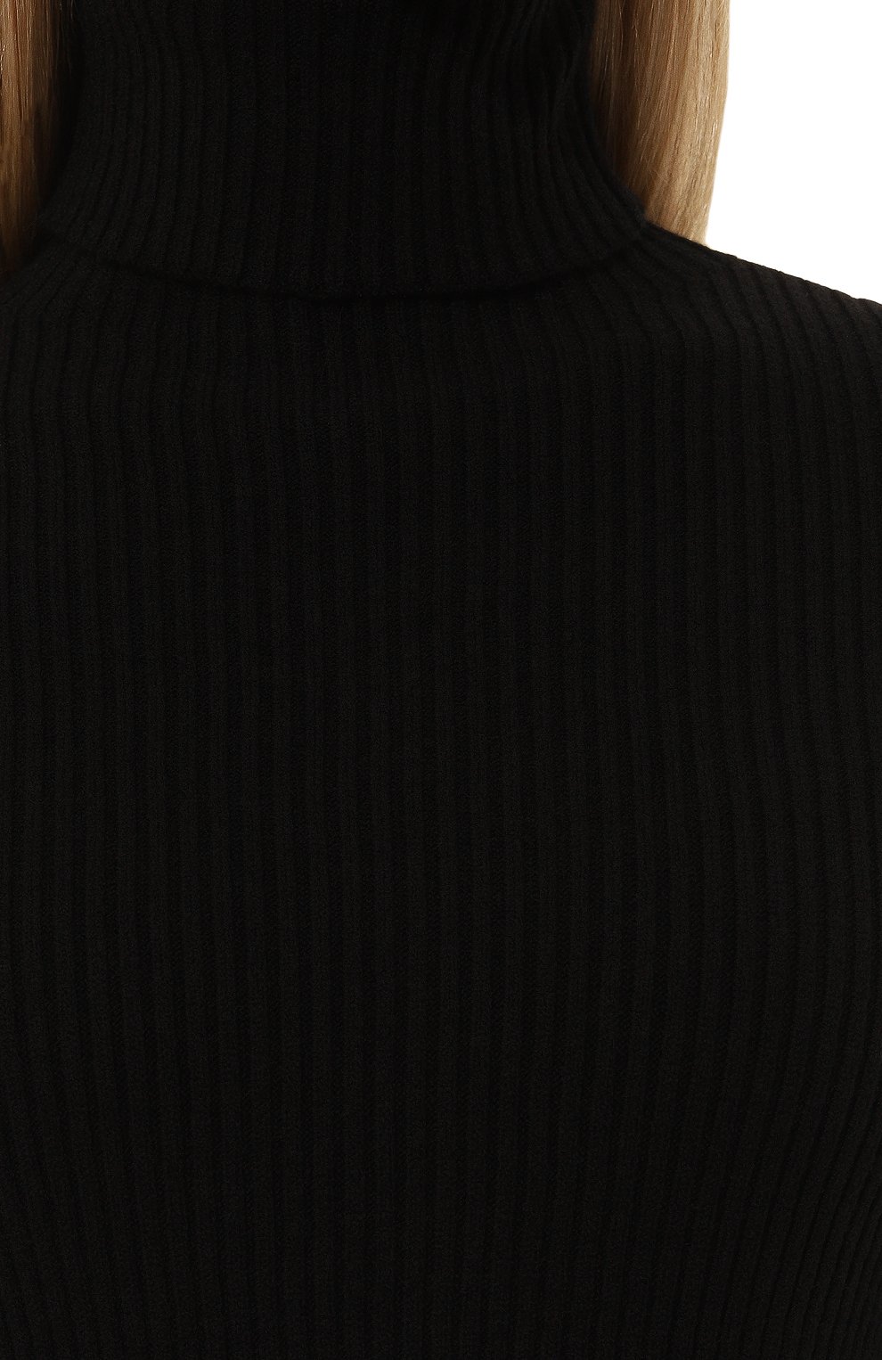 Водолазка PIETRO BRUNELLI черного цвета по цене 15100 руб., арт. MAM080/VIM038/9999, фото 5 Водолазка PIETRO BRUNELLI, арт. MAM080/VIM038/9999, фото 5