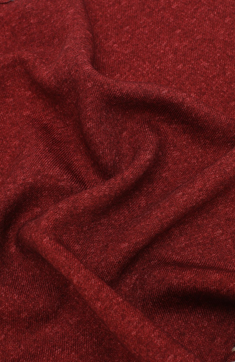 Шерстяной платок BRUNELLO CUCINELLI бордового цвета по цене 22400 руб., арт. MG8540091, фото 2 Шерстяной платок BRUNELLO CUCINELLI, арт. MG8540091, фото 2