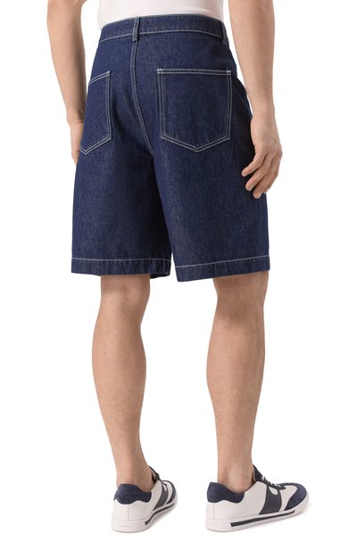 Джинсовые шорты KITON, арт. UPKN077K0754F01, фото 4