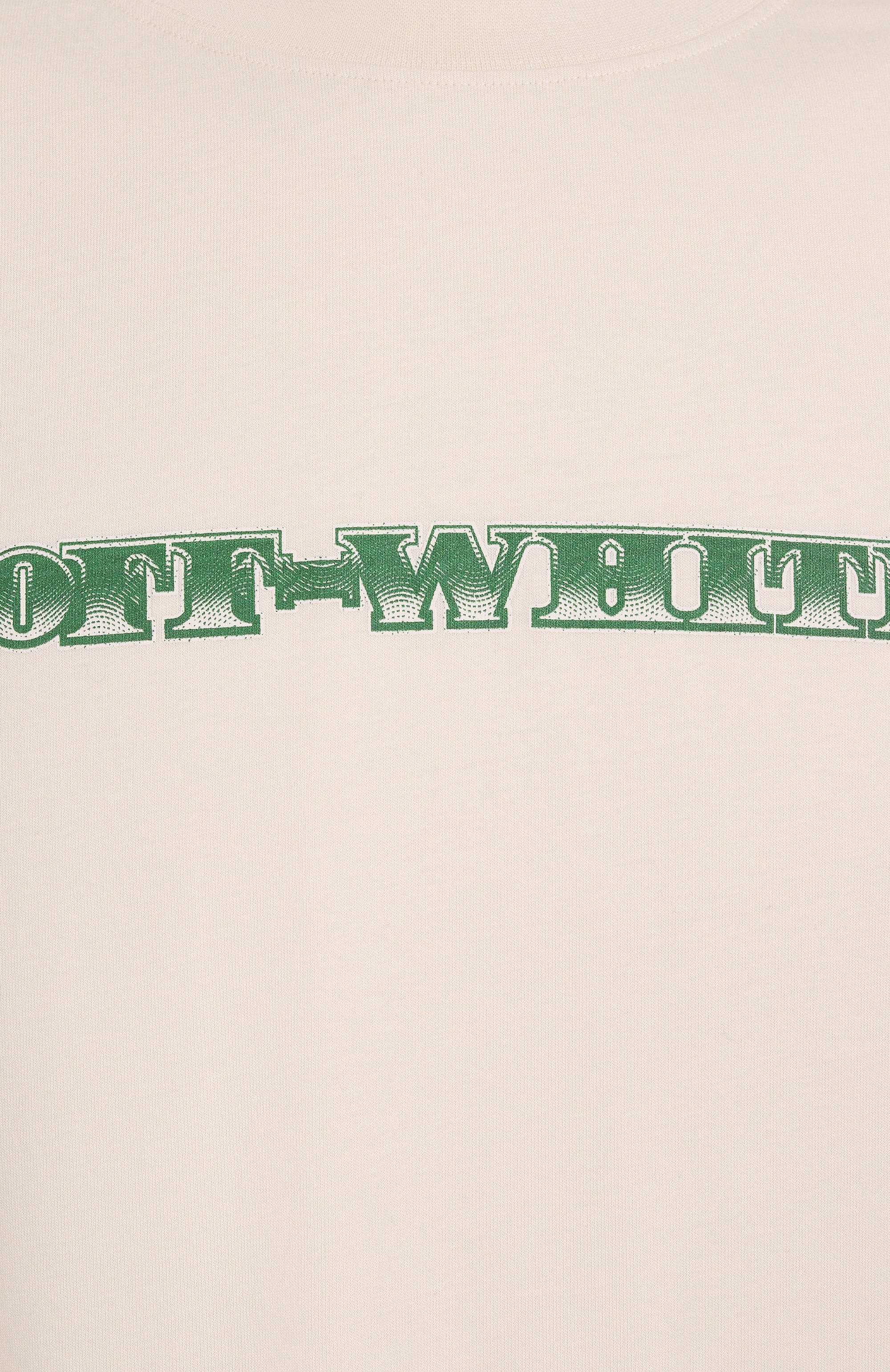 Хлопковая футболка OFF-WHITE, арт. 0MAA120S25JER00E, фото 7