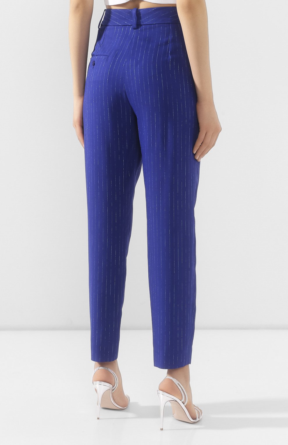 Брюки из вискозы BALMAIN, арт. TF15173/V098, фото 4