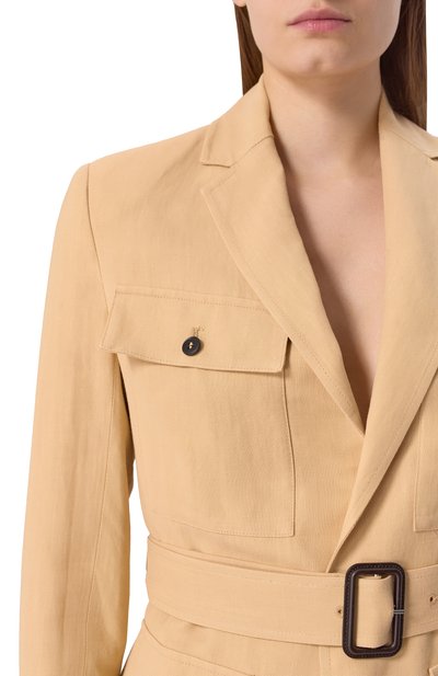 Жакет из вискозы и льна ANTONELLI FIRENZE, арт. N3609/935, фото 5