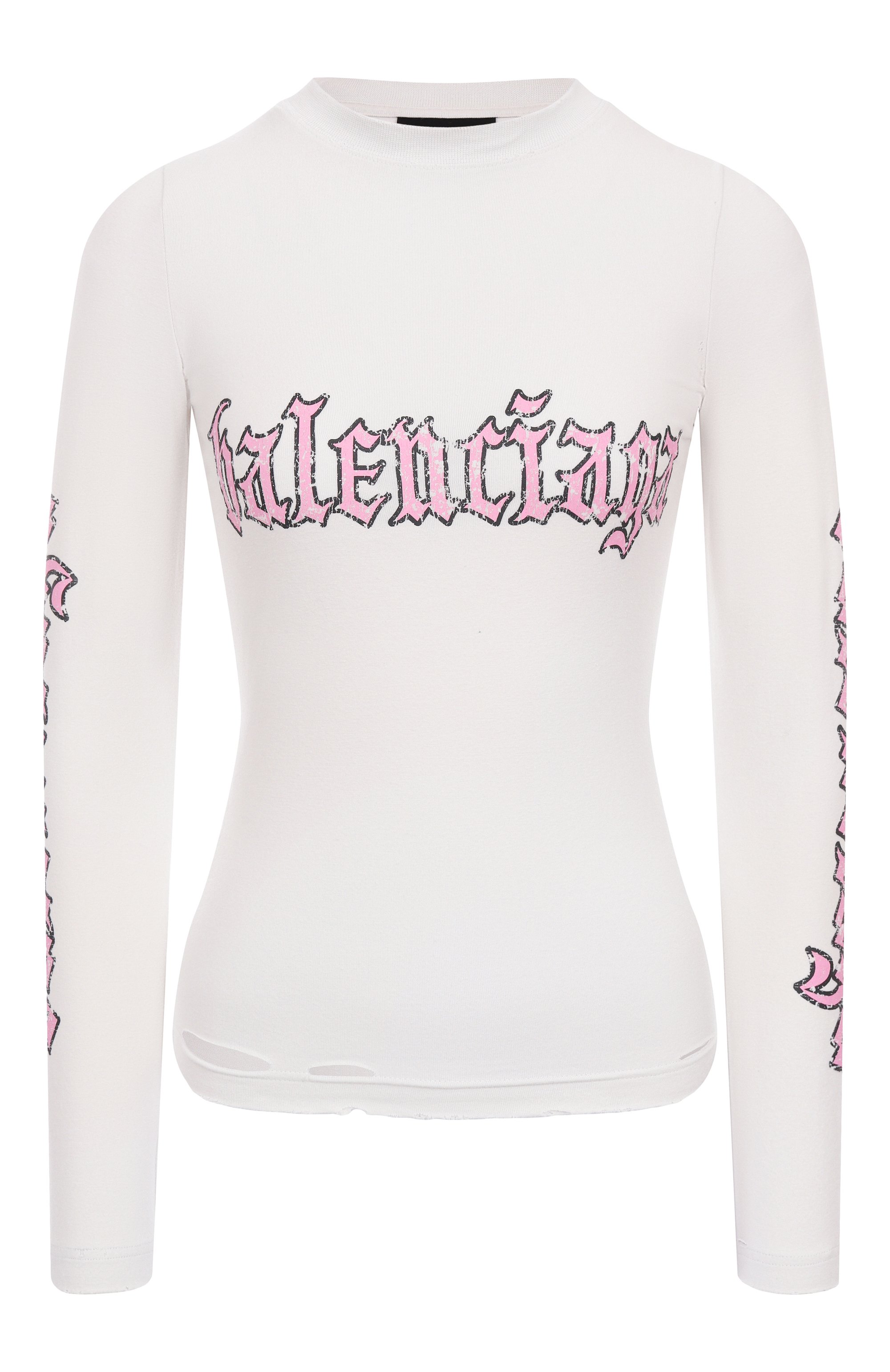 Хлопковый лонгслив BALENCIAGA, арт. 826465/TSVW6, ф�ото 1