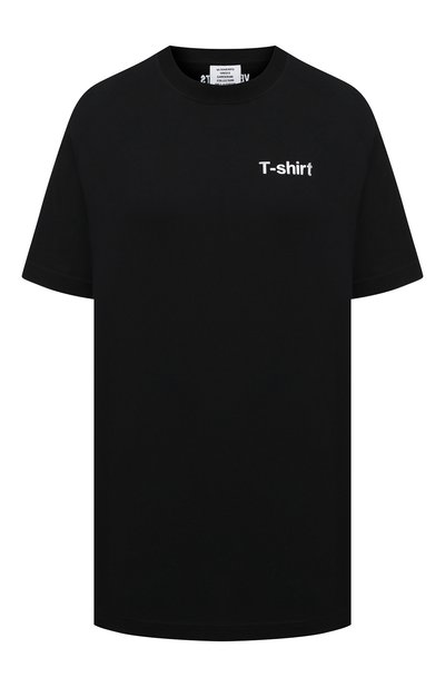 Женская хлопковая футболка VETEMENTS, арт. UE51TR300B 1600/W