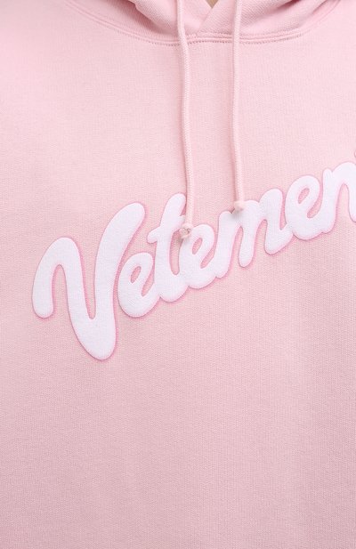 Хлопковое худи VETEMENTS, арт. UE51TR770P 1604/W, фото 5