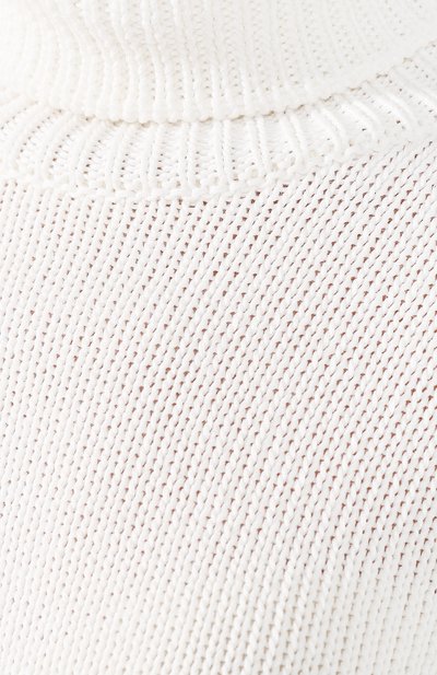 Однотонная вязаная водолазка из хлопка RALPH LAUREN, арт. 290705724, фото 5