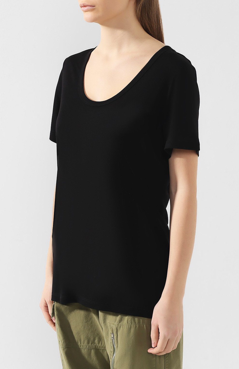 Футболка из вискозы ALEXANDERWANG.T, арт. 4C991004A0, фото 3