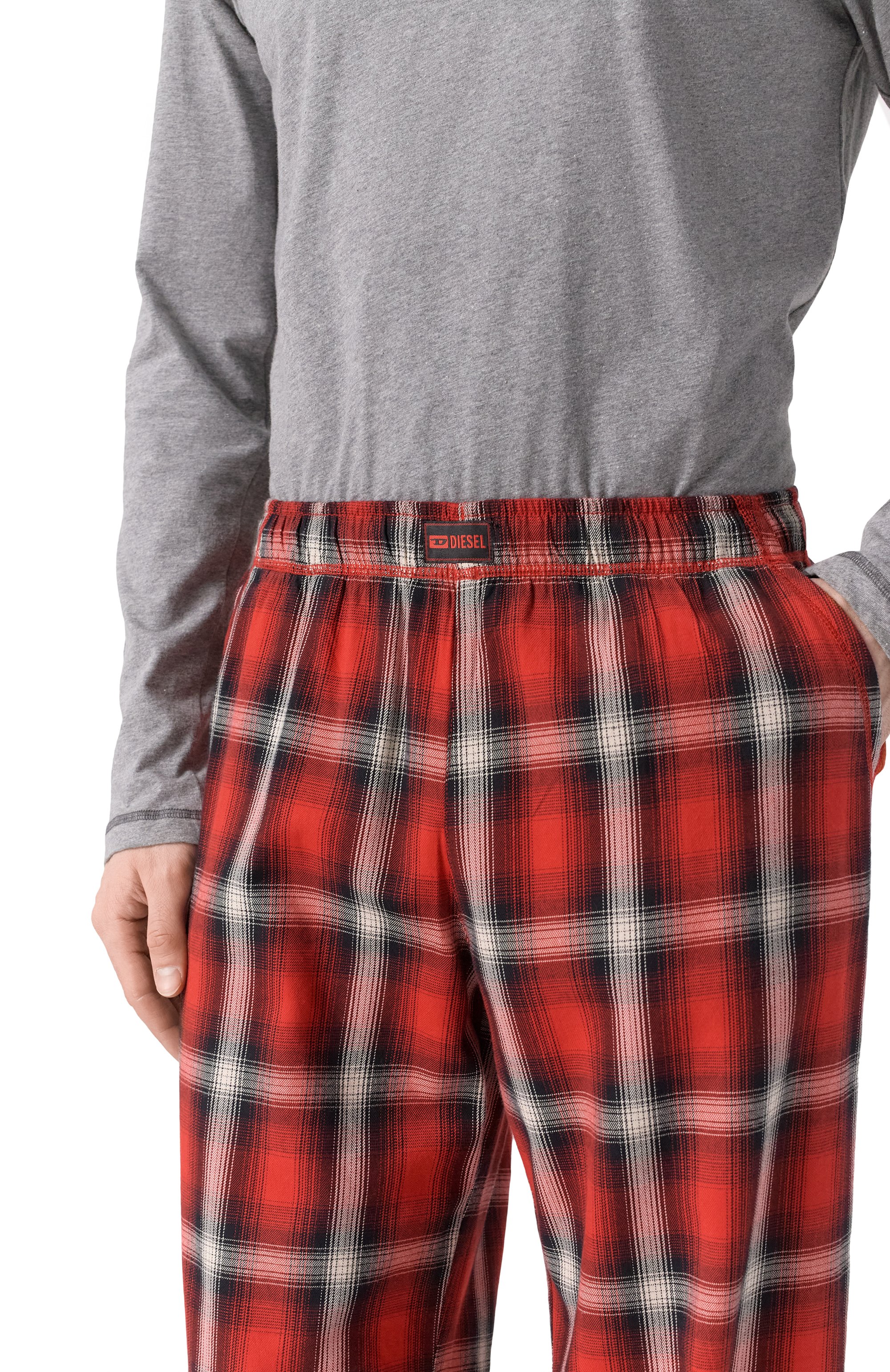 Хлопковая пижама DIESEL разноцветного цвета по цене 19850 руб., арт. A22070/0LJCA, фото 4 Хлопковая пижама DIESEL, арт. A22070/0LJCA, фото 4