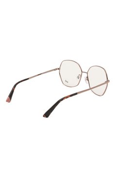 Женские оправа WEB EYEWEAR золотого цвета, арт. WE5366 038 | Фото 4 (Региональные ограничения белый список (Axapta Mercury): Не проставлено; Нос: Не проставлено; Материал: Пластик, Металл; Тип очков: Оправа; Оптика Гендер: оптика-женское; Очки форма: Бабочка)