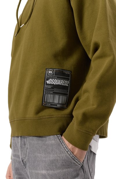 Хлопковое худи DSQUARED2, арт. S74GU0862/S25030, фото 5