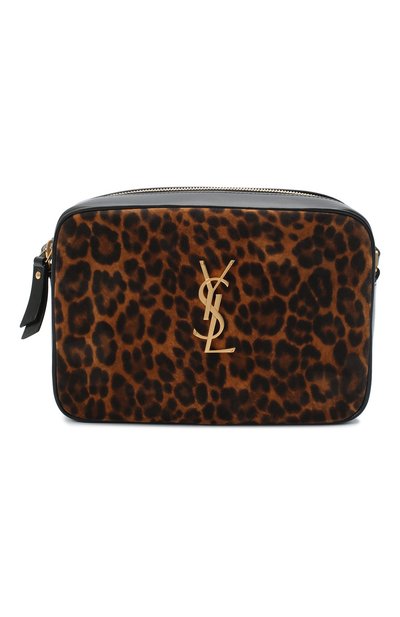 Кожаная сумка lou medium SAINT LAURENT, арт. 612542/1Q12M, фото 1