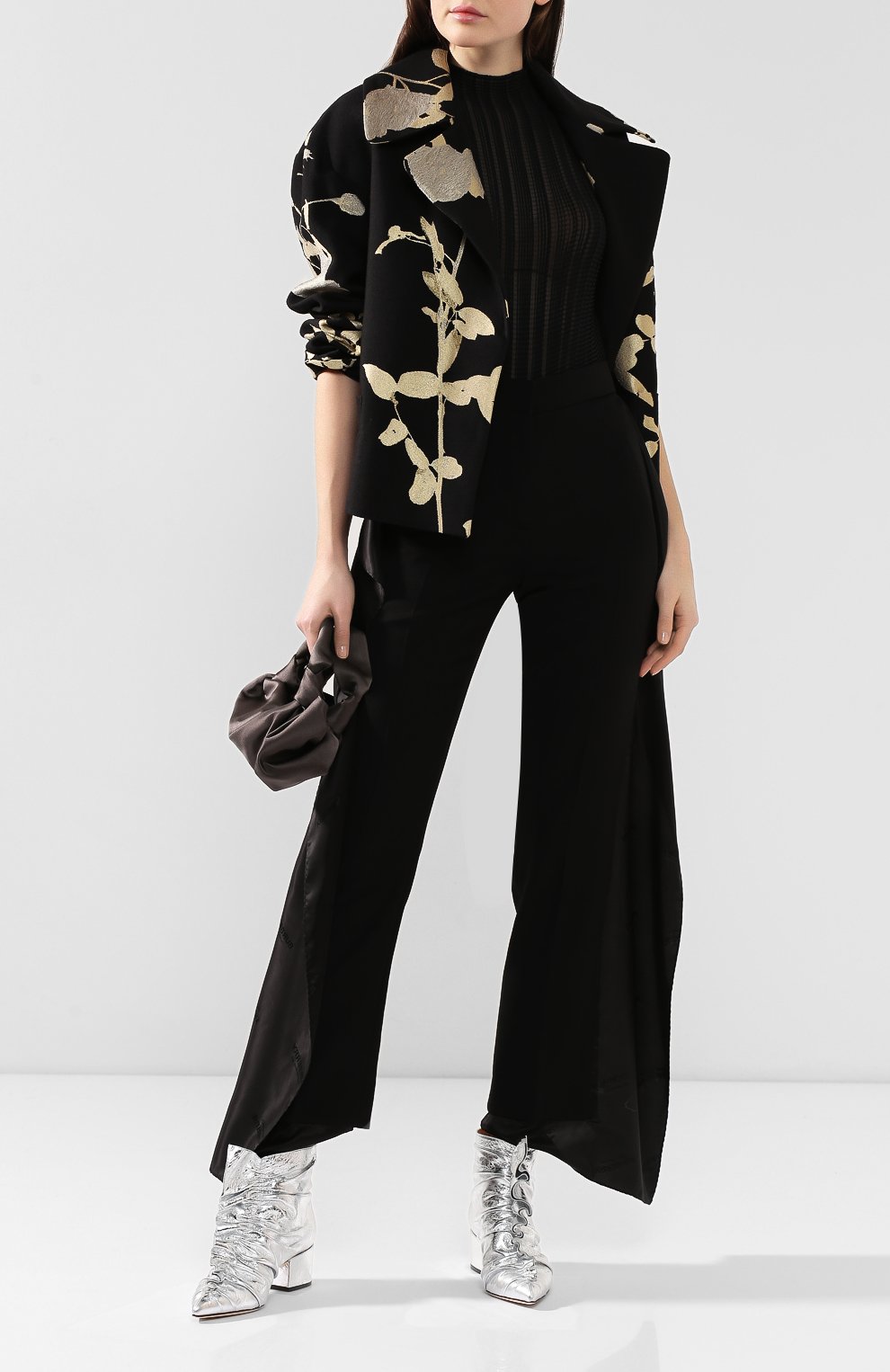 Кожаные ботильоны SERGIO ROSSI, арт. A87160-MVIL11, фото 2