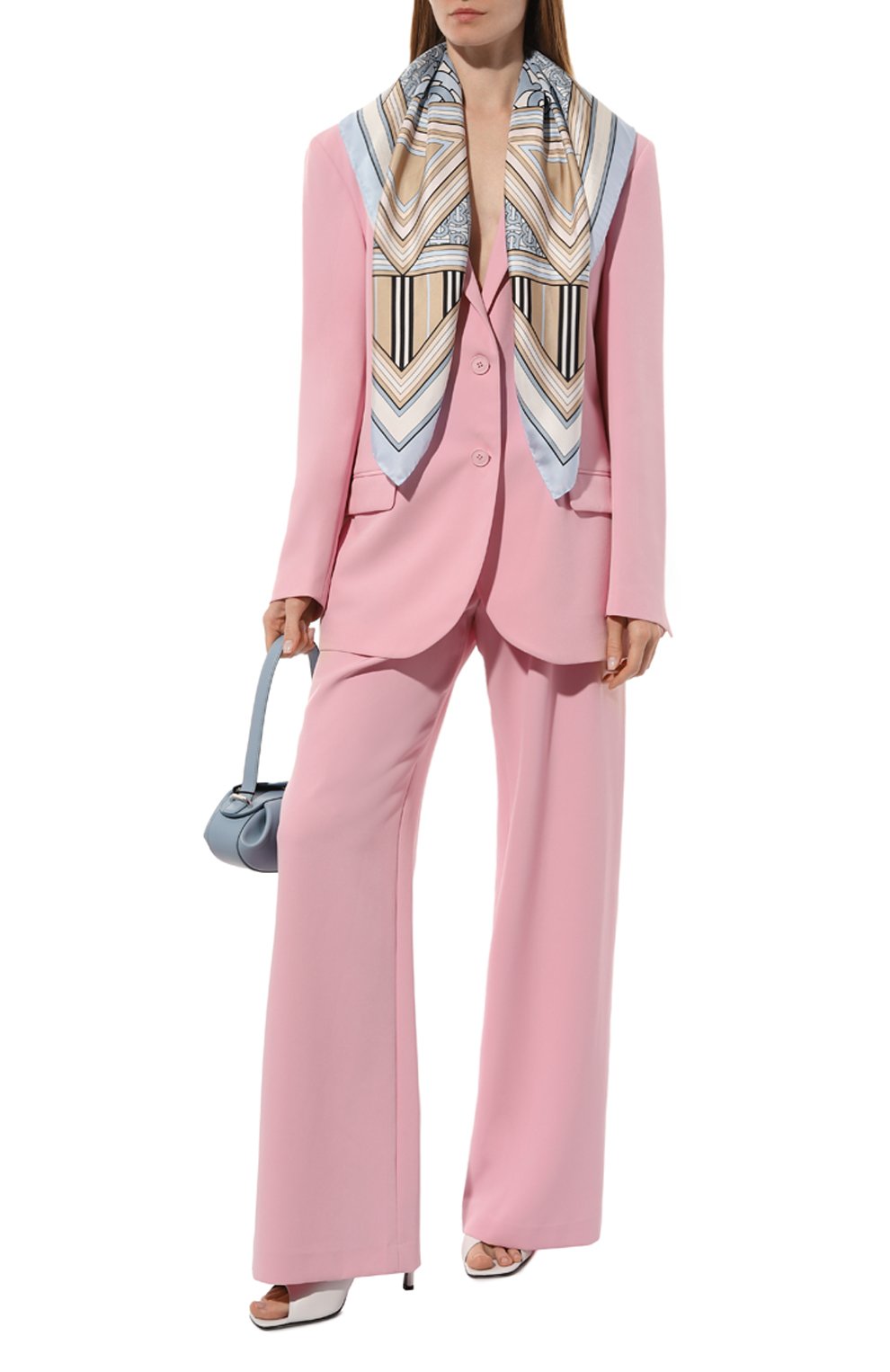 Шелковый платок  BURBERRY, арт. 8056041, фото 2