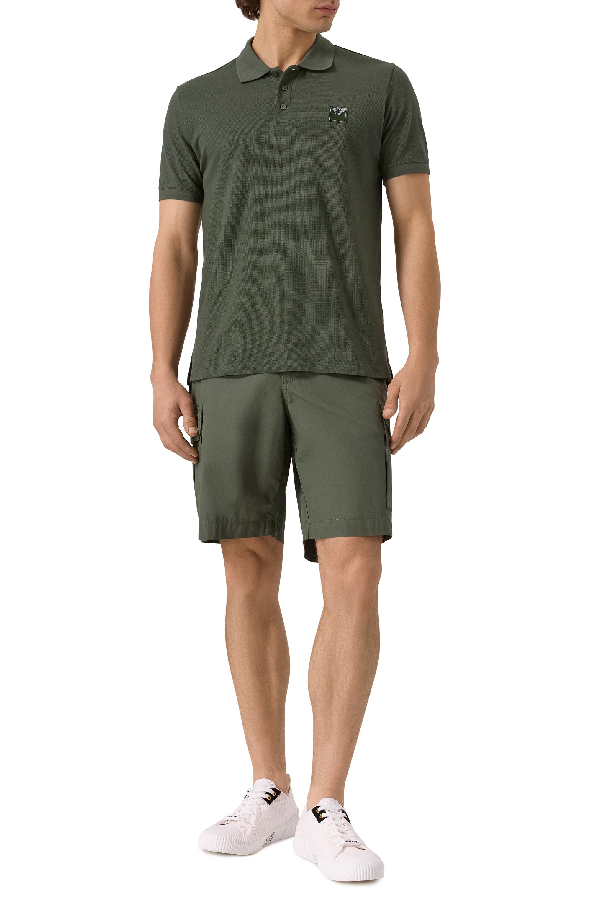 Хлопковое поло EMPORIO ARMANI, арт. EM000571/AF12336, фото 2