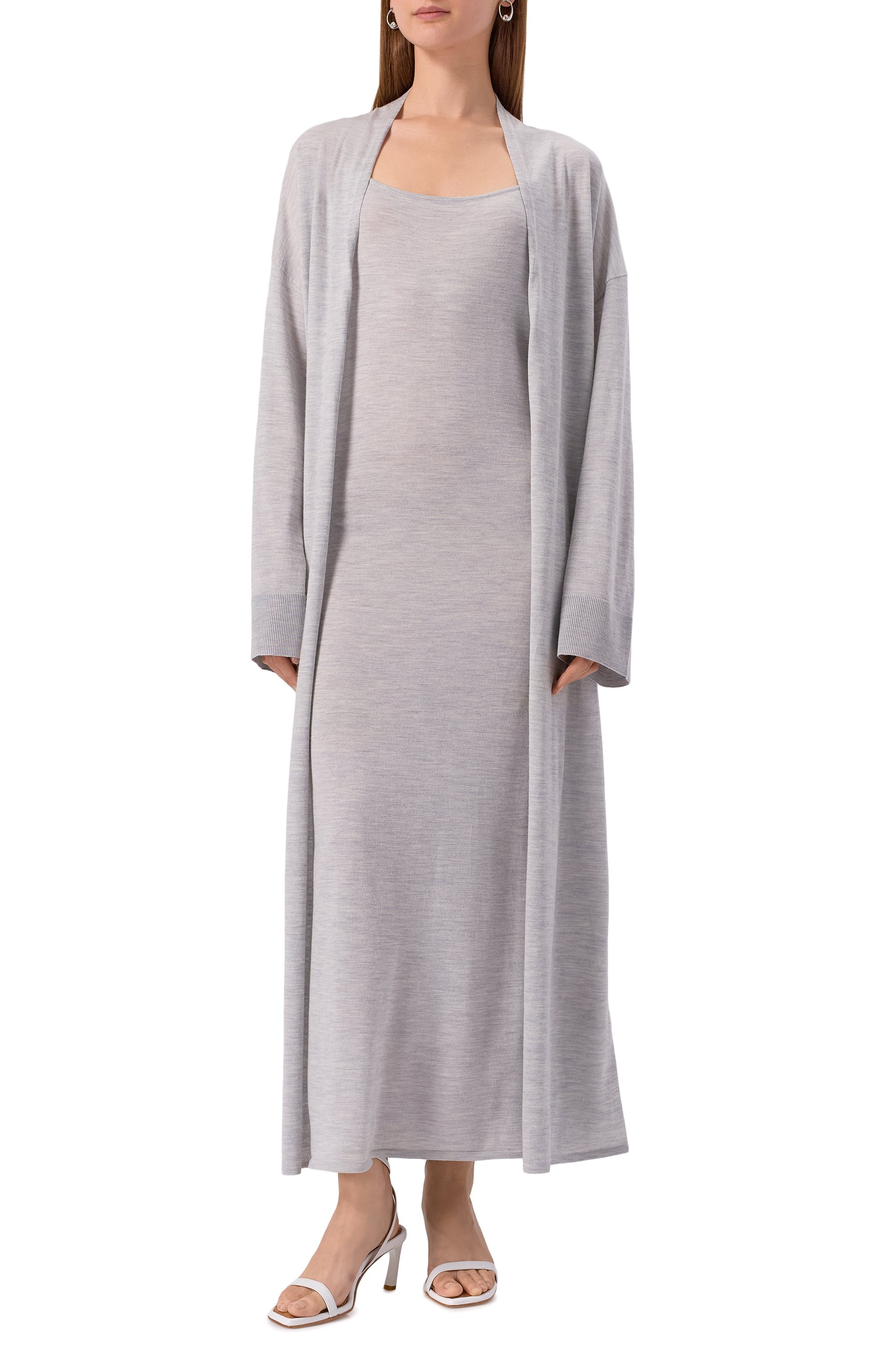 Платье из шерсти и шелка 12 STOREEZ, арт. 132120, фото 2