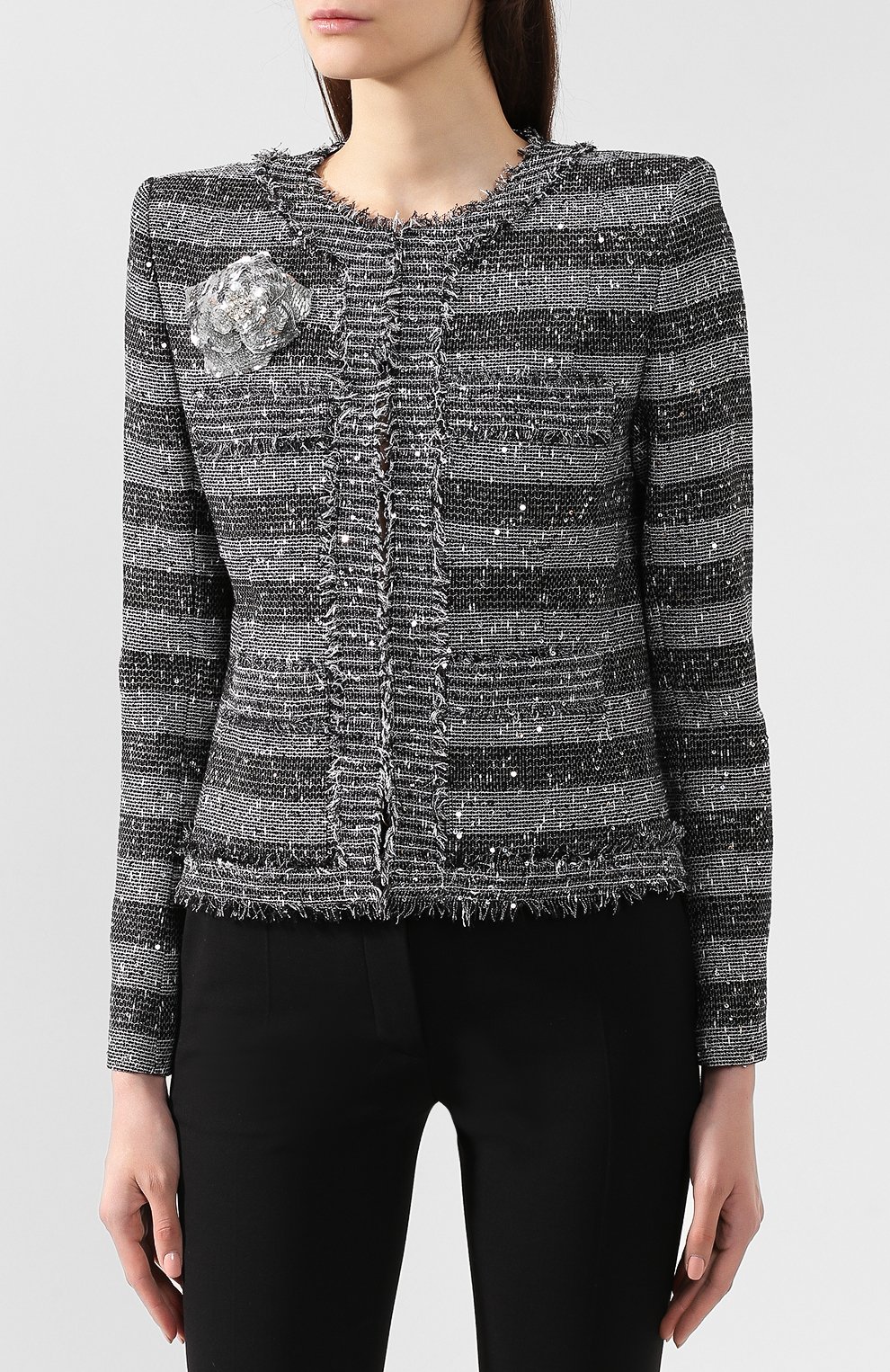 Твидовый жакет BALMAIN, арт. RF17110/V030, фото 3