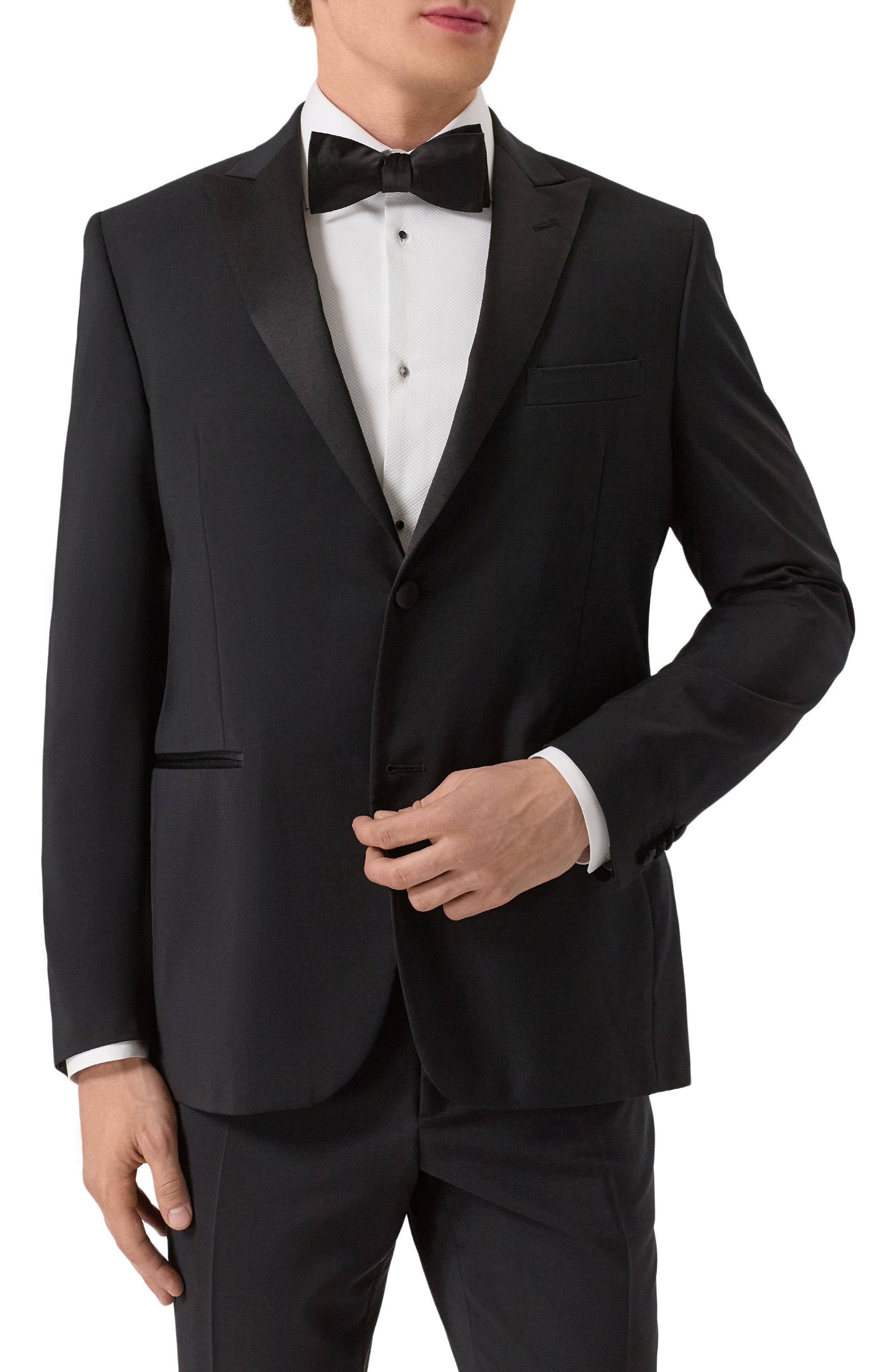 Шерстяной смокинг CORNELIANI, арт. 936T02-935T06/9394135, фото 2