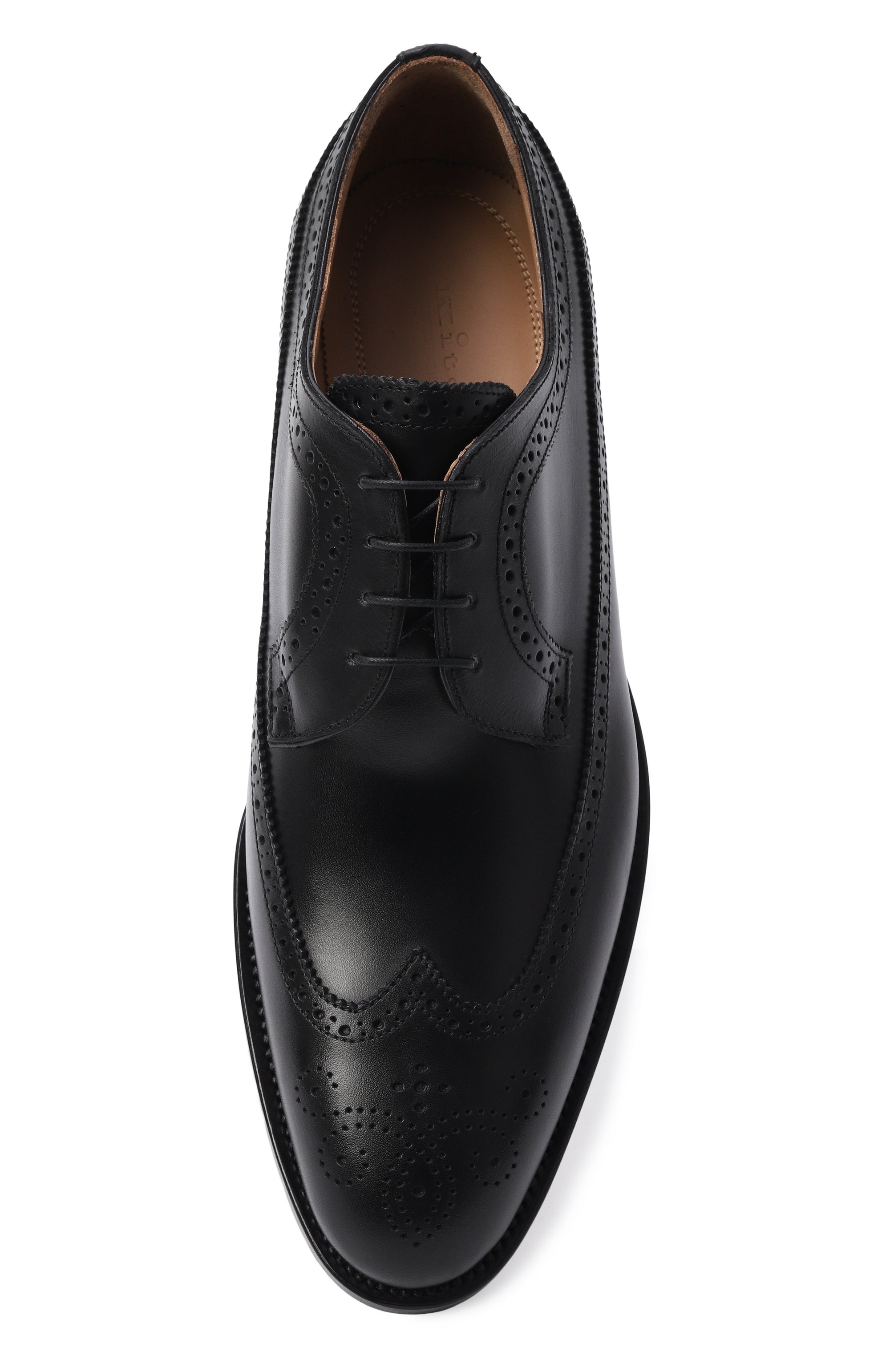 Кожаные дерби KITON, арт. USSA121N00101, фото 5