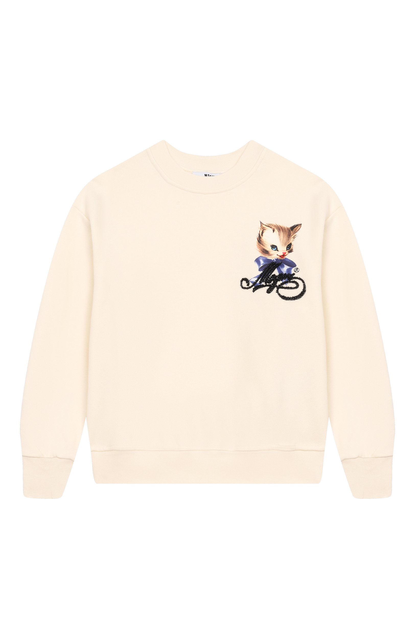 Хлопковый свитшот MSGM KIDS, арт. F6MSJGSW090, фото 1