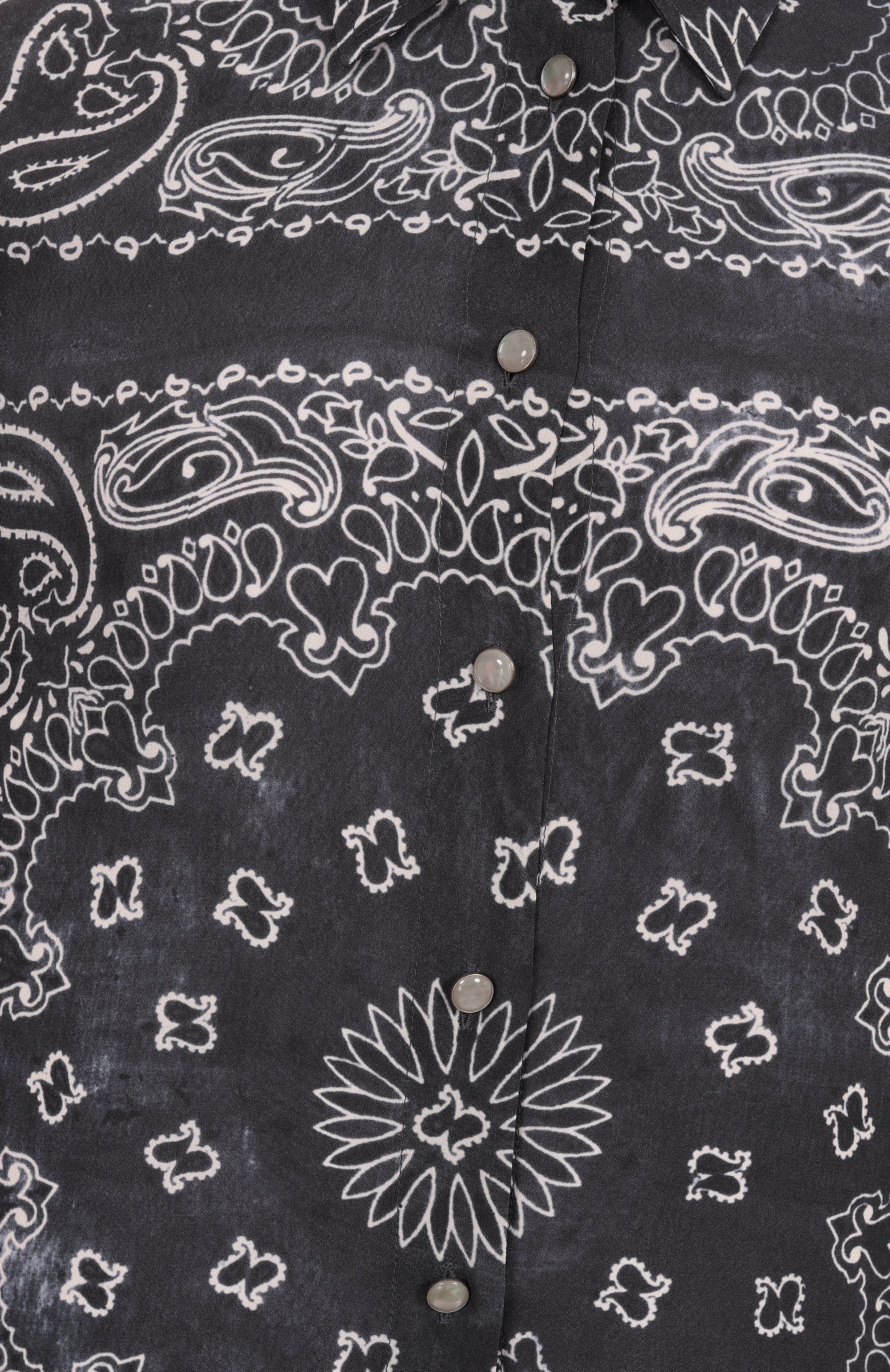 Рубашка из вискозы GOLDEN GOOSE DELUXE BRAND, арт. GWP00819.P001257, фото 6